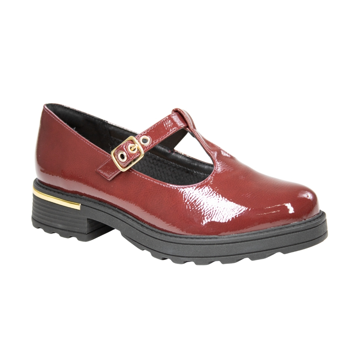 Sapato Feminino Piccadilly Loafer Boneca - BURGUNDY