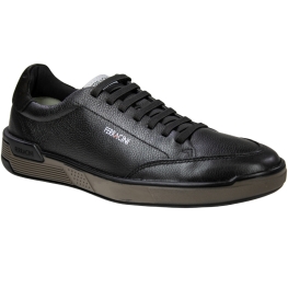 Sapatênis Masculino Ferracini Milan - PRETO/LATEX