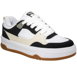 Tênis Masculino Logus Street Classic - BRANCO/PRETO