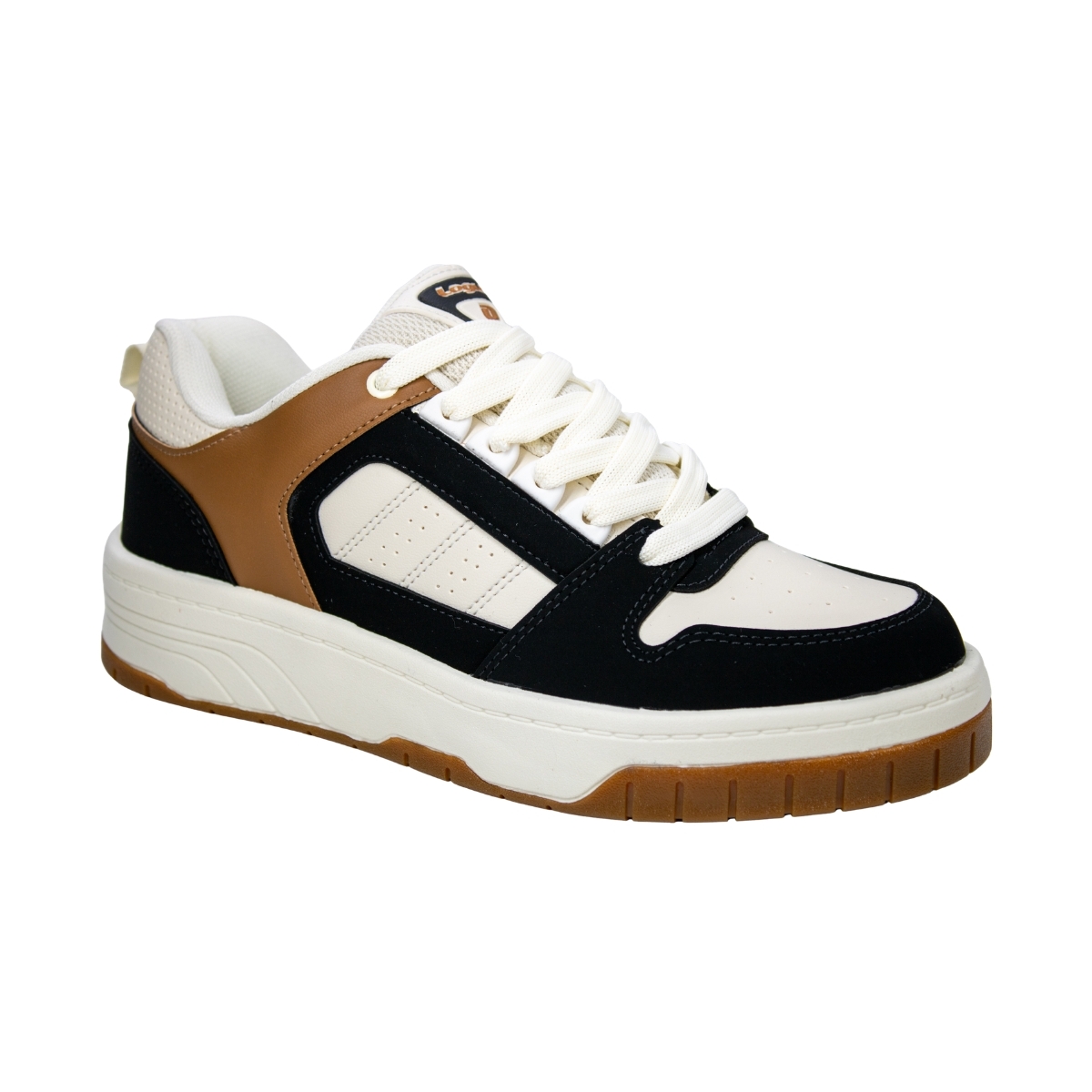 Tênis Masculino Logus Street Drop - CHAMPAGNE/PRETO
