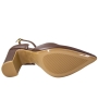 Sapato Feminino Vizzano Salto Bloco - CHOCOLATE