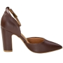 Sapato Feminino Vizzano Salto Bloco - CHOCOLATE