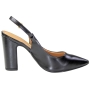 Sapato Feminino Vizzano Salto Bloco Chanel - PRETO