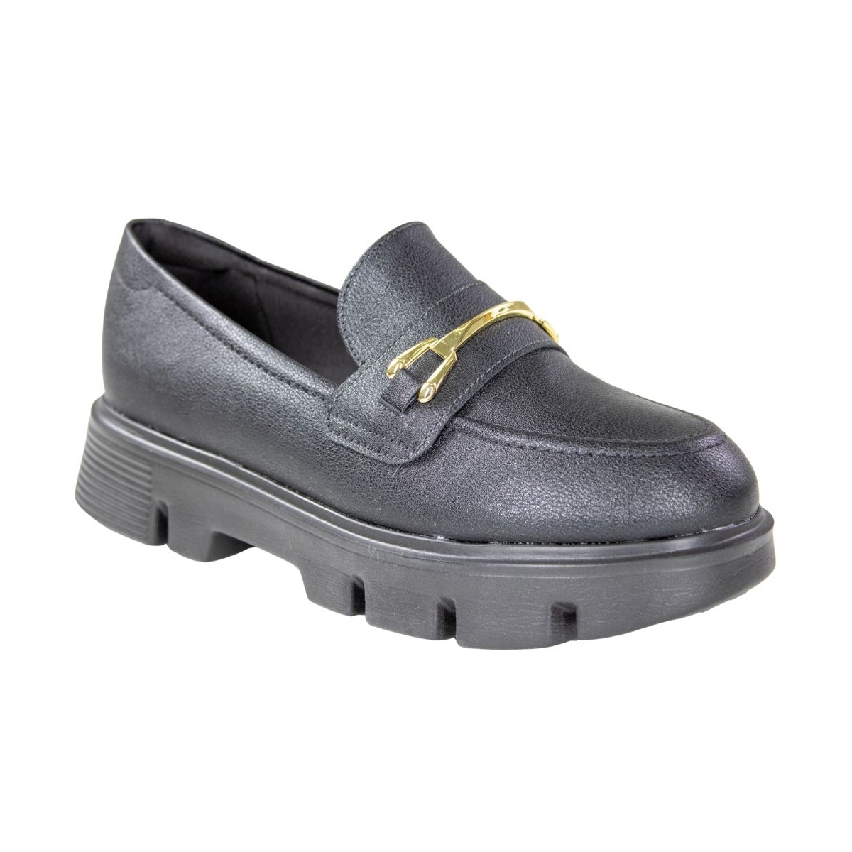 Sapato Feminino Modare Loafer Tratorado - PRETO