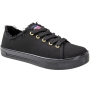 Tênis Feminino Moleca Lona  - PRETO/PRETO