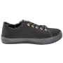Tênis Feminino Moleca Lona  - PRETO/PRETO