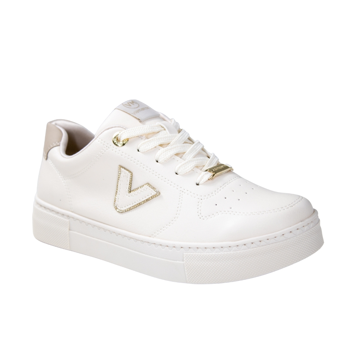Tênis Feminino Via Marte Casual  - NUDE