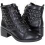 Coturno Feminino Via Marte - PRETO