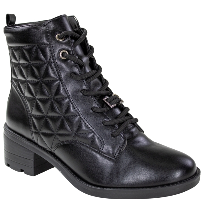 Coturno Feminino Via Marte - PRETO