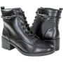 Coturno Feminino Via Marte - PRETO