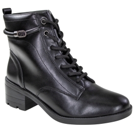 Coturno Feminino Via Marte - PRETO