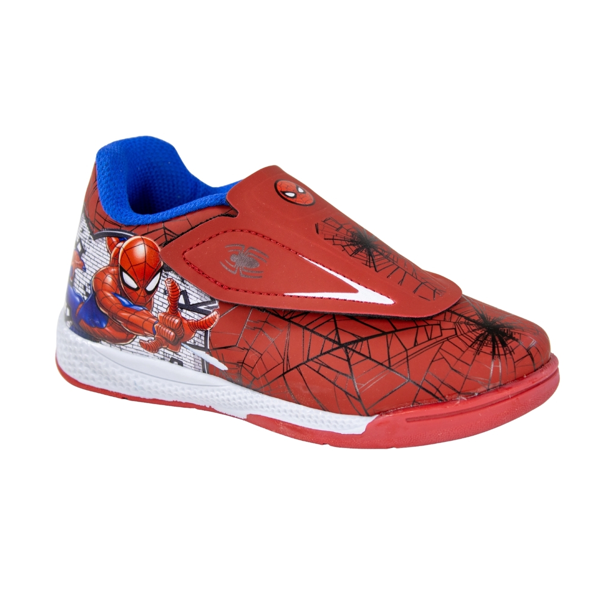 Chuteira Indoor Infantil Homem Aranha - VERMELHO