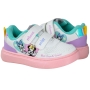 Tênis Bebê Feminino Disney  - BRANCO/ROSA