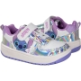 Tênis Bebê Feminino Disney Stitch - BRANCO/LILAS