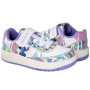 Tênis Infantil Feminino Stitich - BRANCO/PRATA