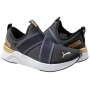 Tênis Feminino Puma Softride Harli Slip On - PRETO/DOURADO