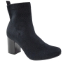 Bota Feminina Via Marte Salto Knit - PRETO