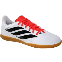 Chuteira Indor Adidas Predator Essential - BRANCO/PRETO/VERMELHO