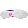 Chuteira Society Nike Tiempo Maestro Club TF - BRANCO/AZUL/ROSA