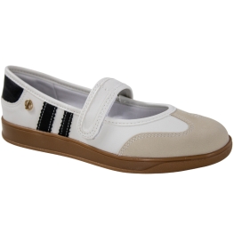 Sapatilha Feminina Dakota Samba - BRANCO