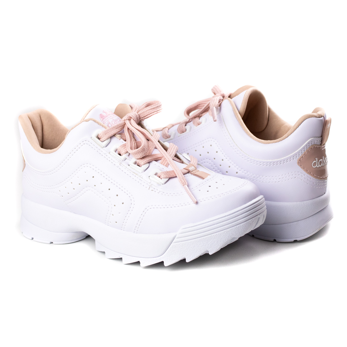Tênis Tratorado Feminino Dakota - Branco - G0989