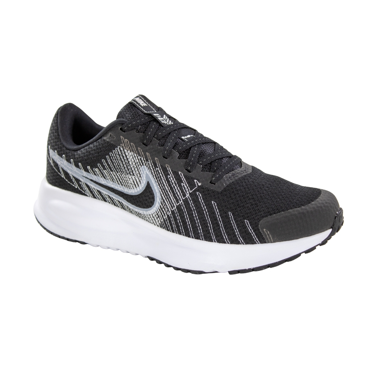 Tênis Masculino Run Defy - PRETO/BRANCO