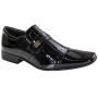 Sapato Masculino Air Fillipo verniz - PRETO