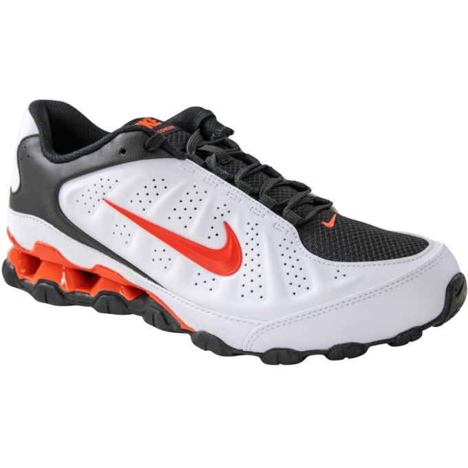 Tênis Masculino Nike Reax 8 NSW SL - BRANCO/PRETO/VERMELHO