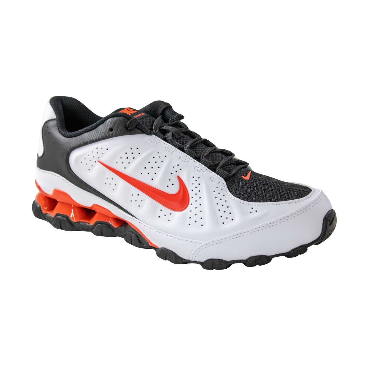 Tênis Masculino Nike Reax 8 NSW SL - BRANCO/PRETO/VERMELHO