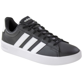 Tênis Masculino Adidas Grand Court Base 3.0 - PRETO/BRANCO