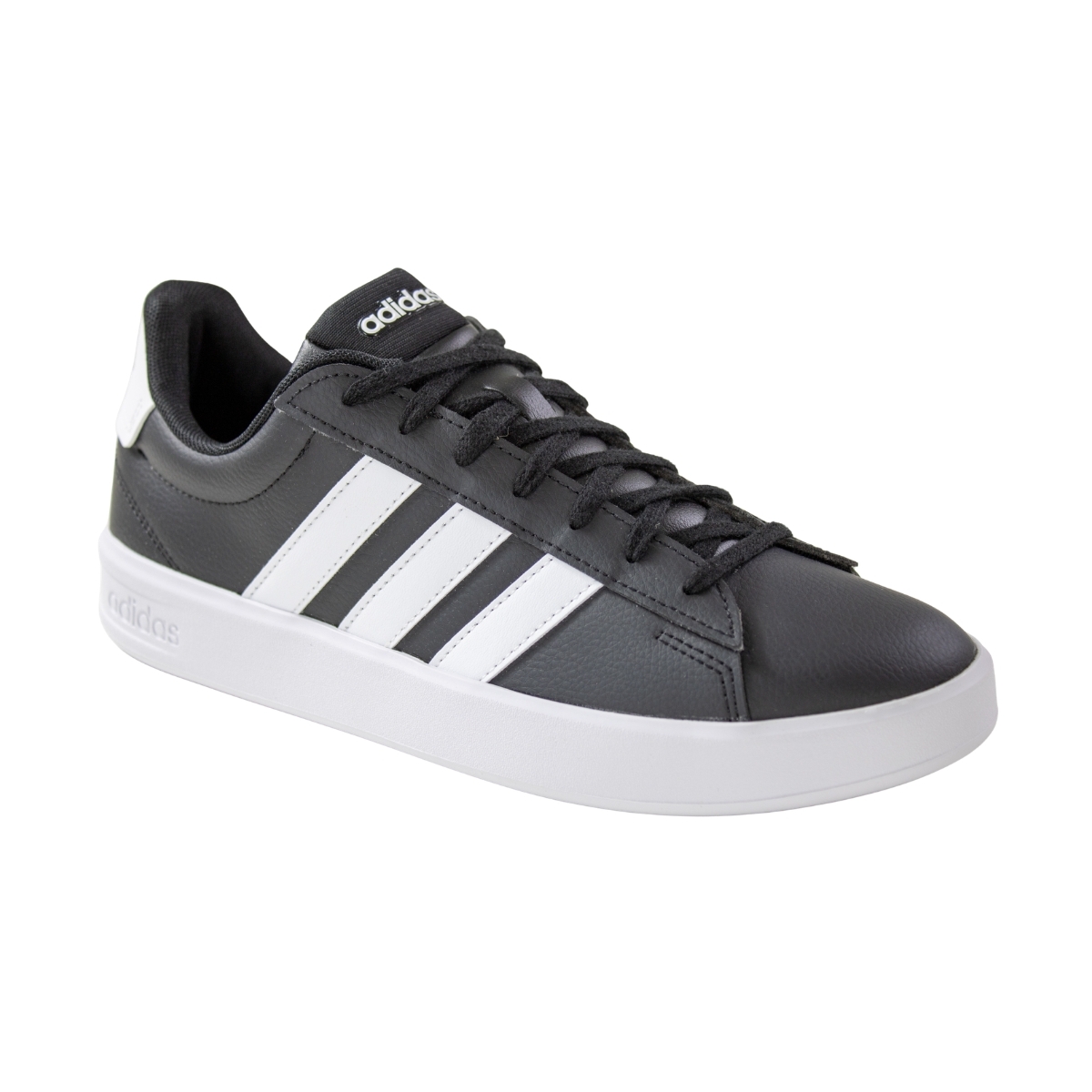 Tênis Masculino Adidas Grand Court Base 3.0 - PRETO/BRANCO