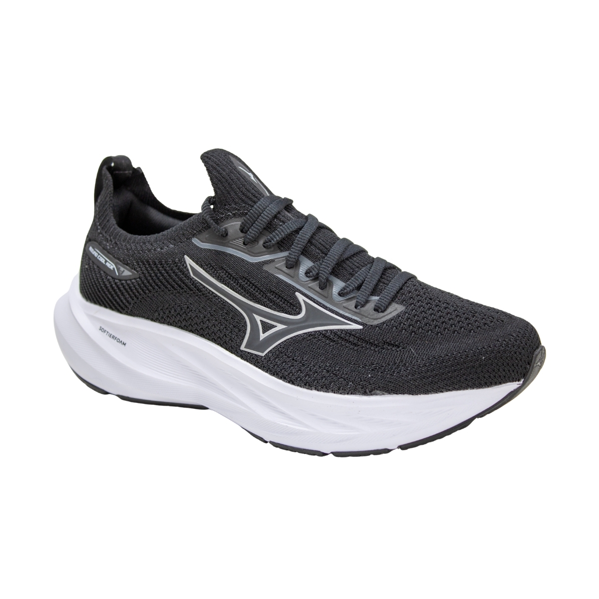 Tênis Masculino Mizuno Cool Ride 4  - PRETO/BRANCO