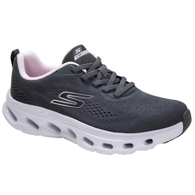Tênis Feminino Skechers Go Walk Glide Step 2.0 - CHUMBO/ROSA