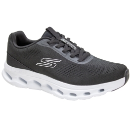 Tênis Masculino Skechers Go Walk Glide Step 2.0  - PRETO/BRANCO