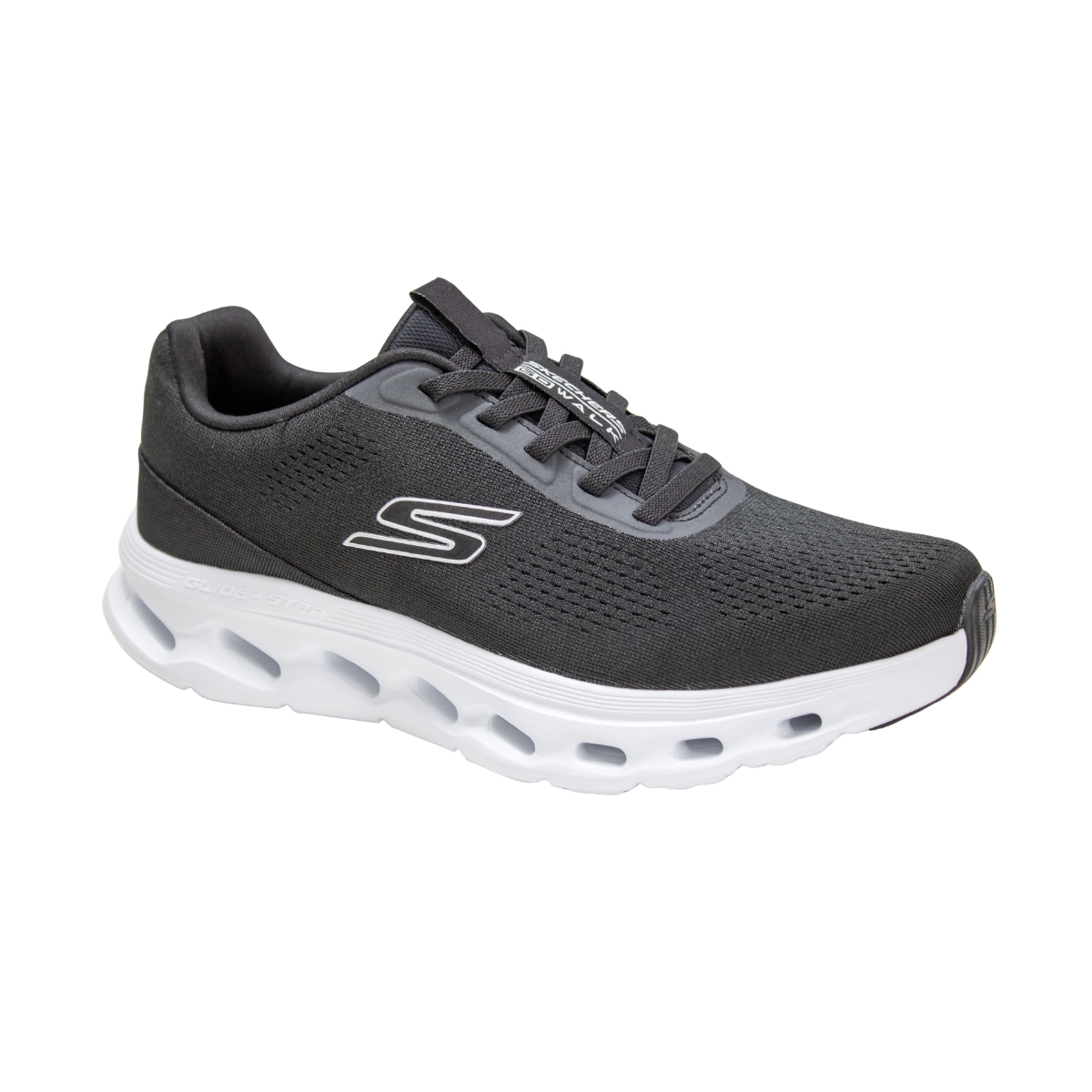 Tênis Masculino Skechers Go Walk Glide Step 2.0  - PRETO/BRANCO
