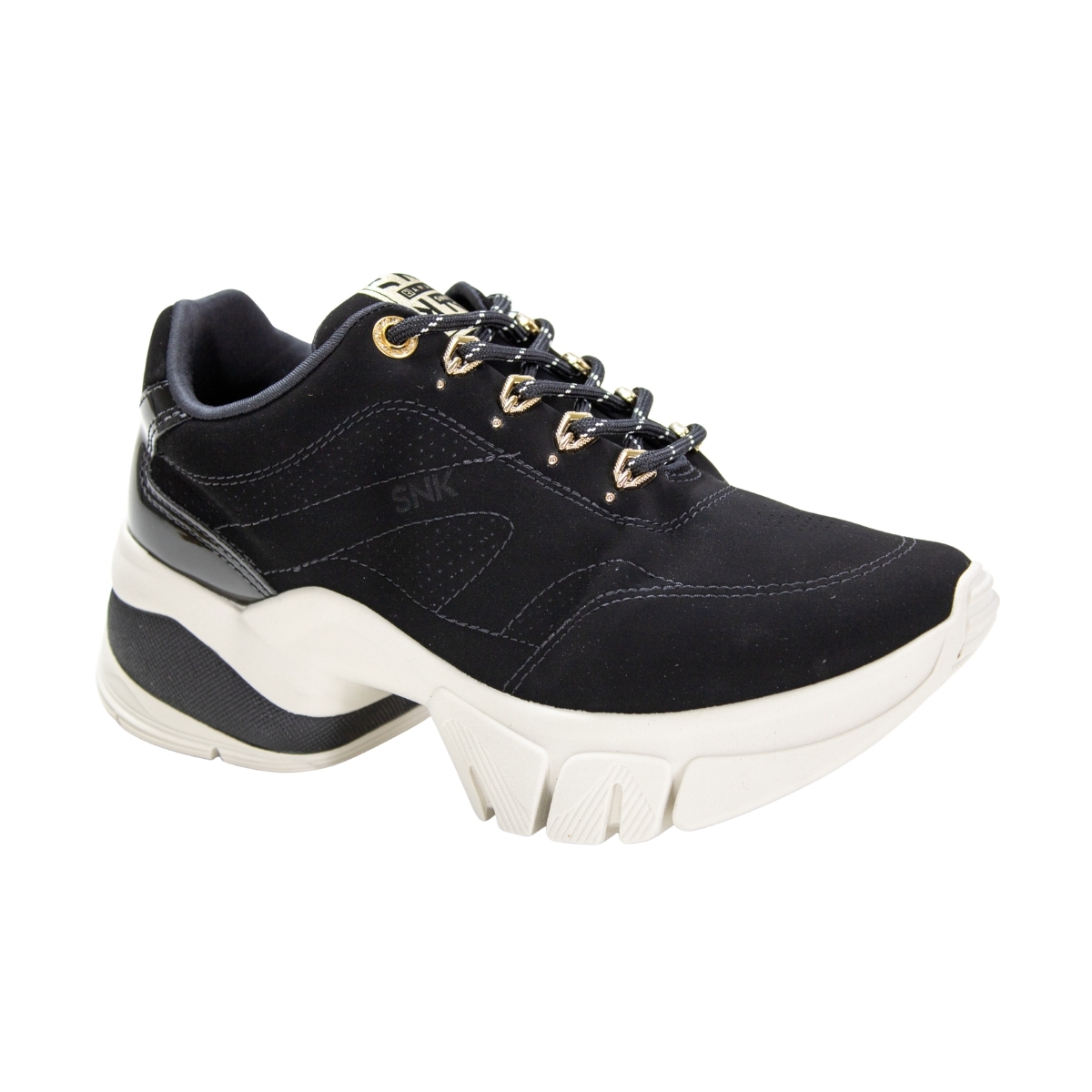 Tênis Feminino Ramarim SNK - PRETO