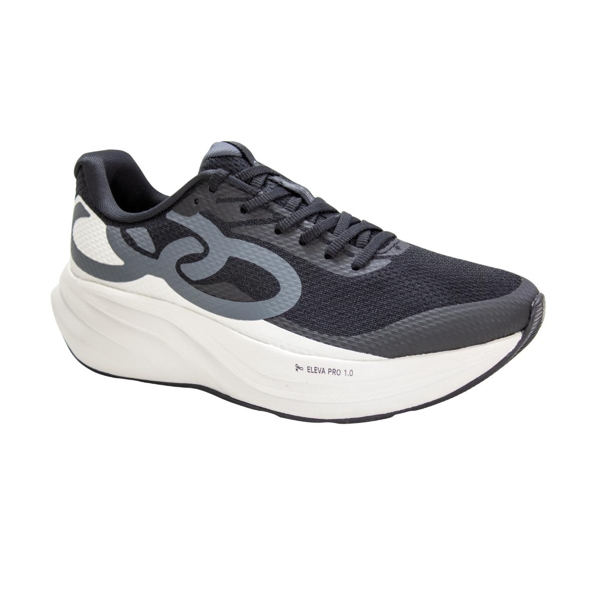 Tênis Masculino Olympikus Veloz 4 - PRETO/CHUMBO