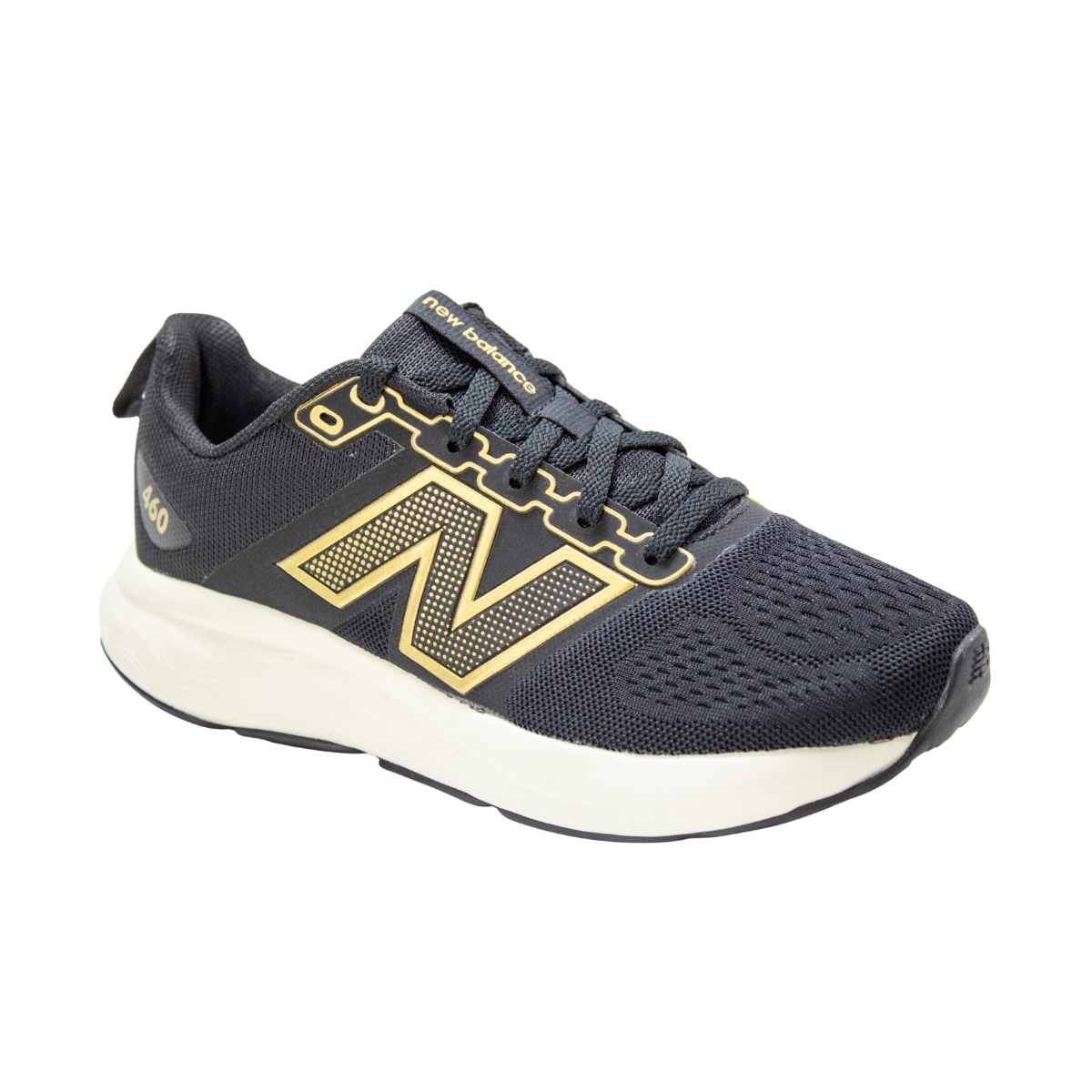 Tênis Feminino New Balance 460 V4 - PRETO/OURO