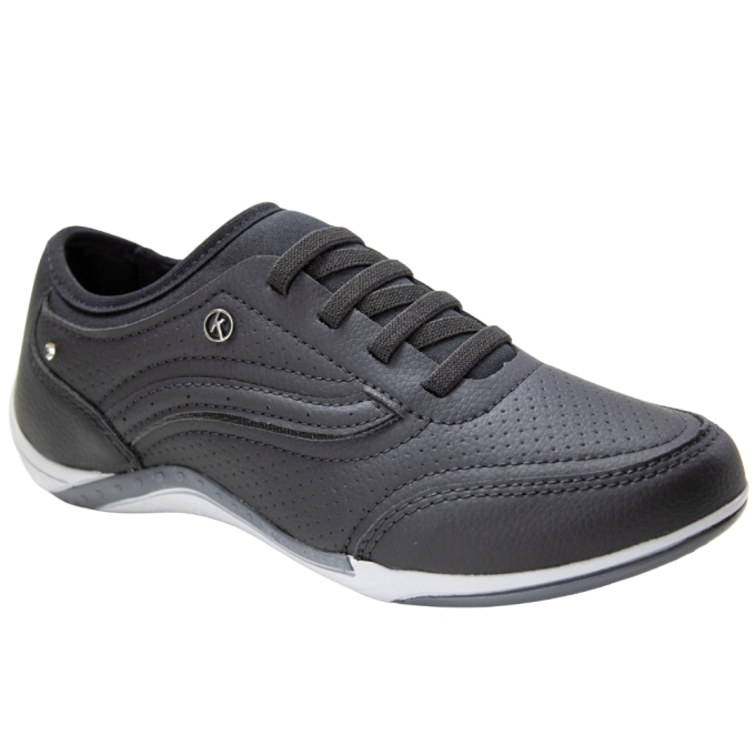 Tênis Feminino Kolosh Casual  - PRETO