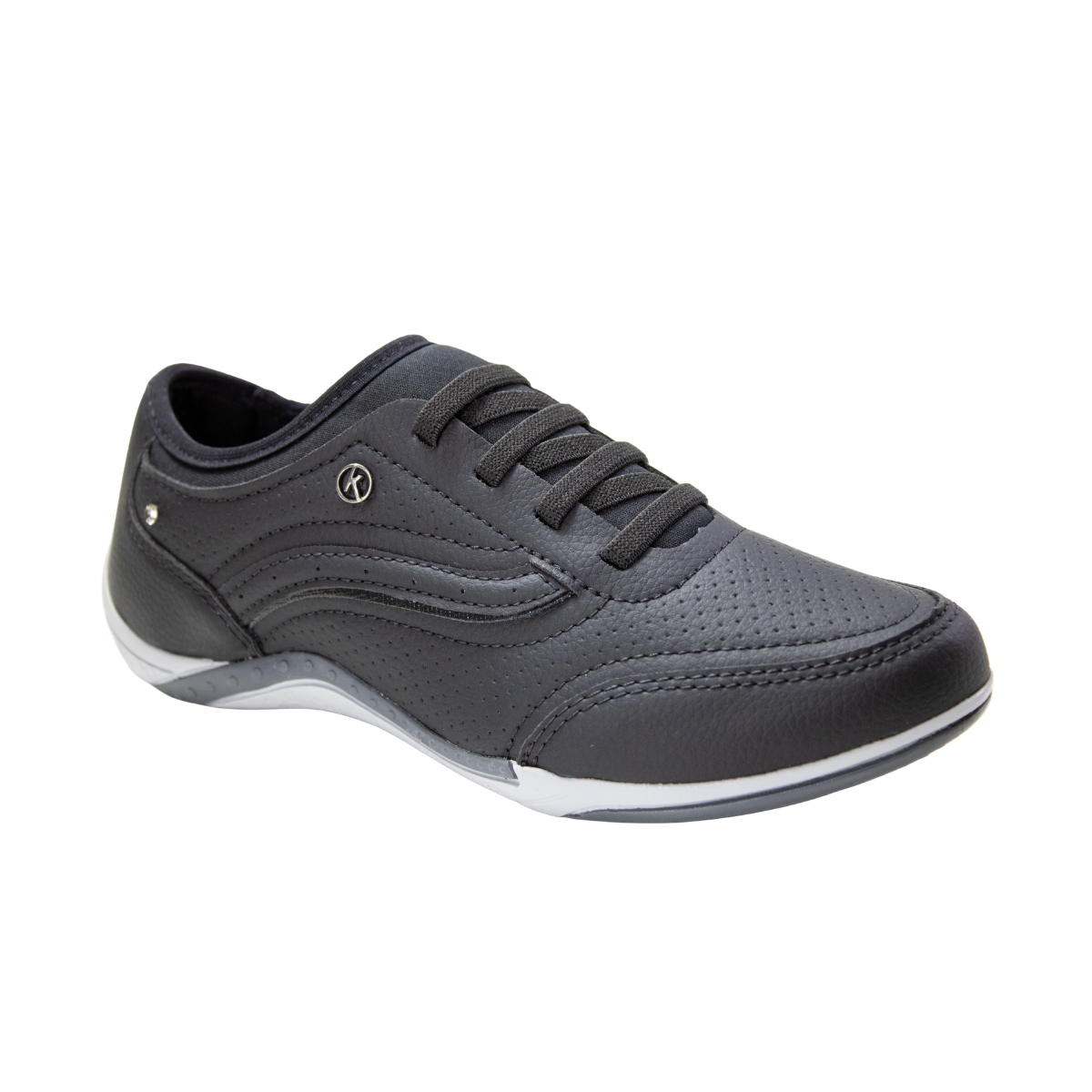 Tênis Feminino Kolosh Casual  - PRETO