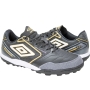 Chuteira Society Umbro Neo Comfort II - PRETO/BRANCO/DOURADO