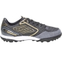 Chuteira Society Umbro Neo Comfort II - PRETO/BRANCO/DOURADO