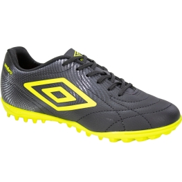 Chuteira Society Umbro Class Neo - PRETO/LIMAO/GRAFITE