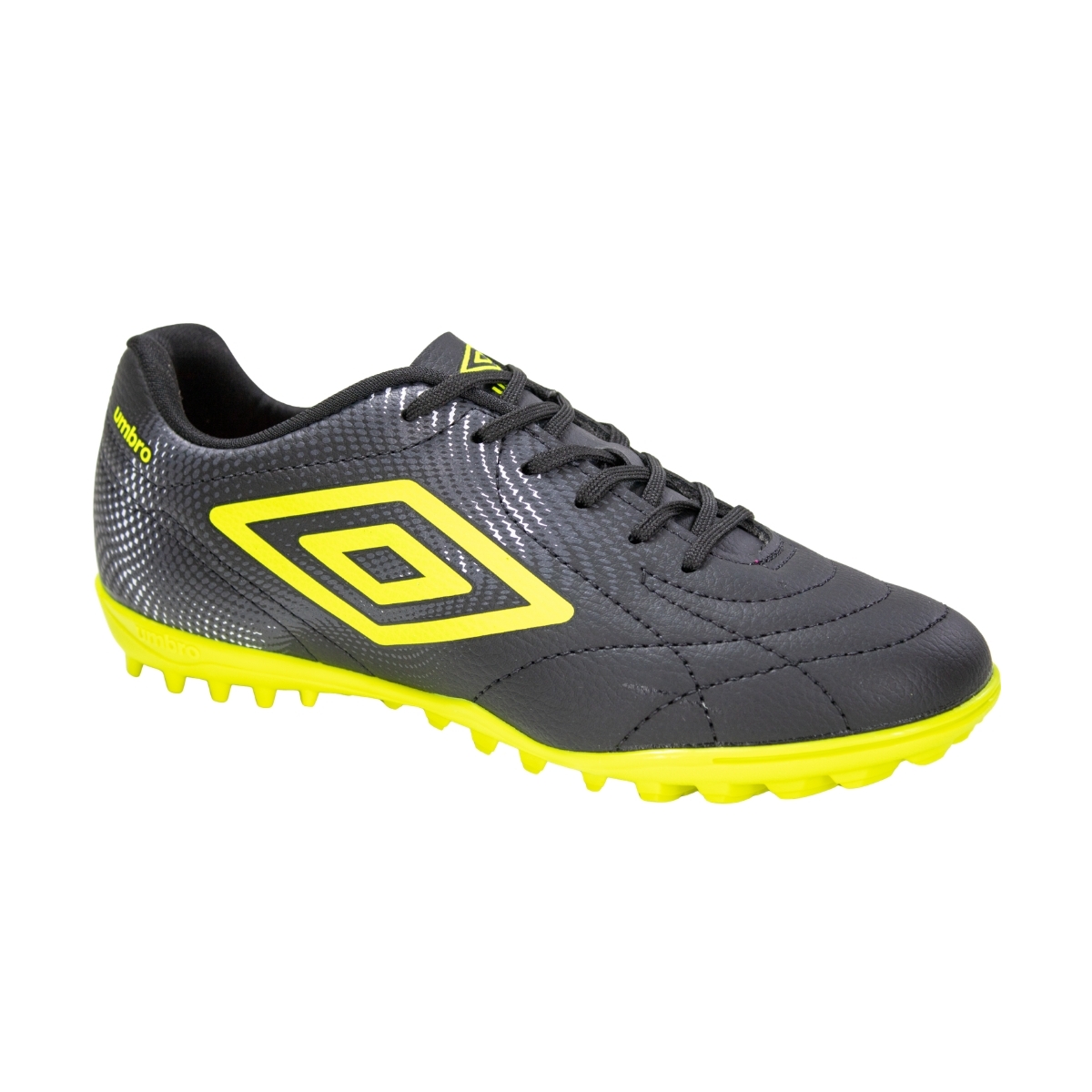 Chuteira Society Umbro Class Neo - PRETO/LIMAO/GRAFITE