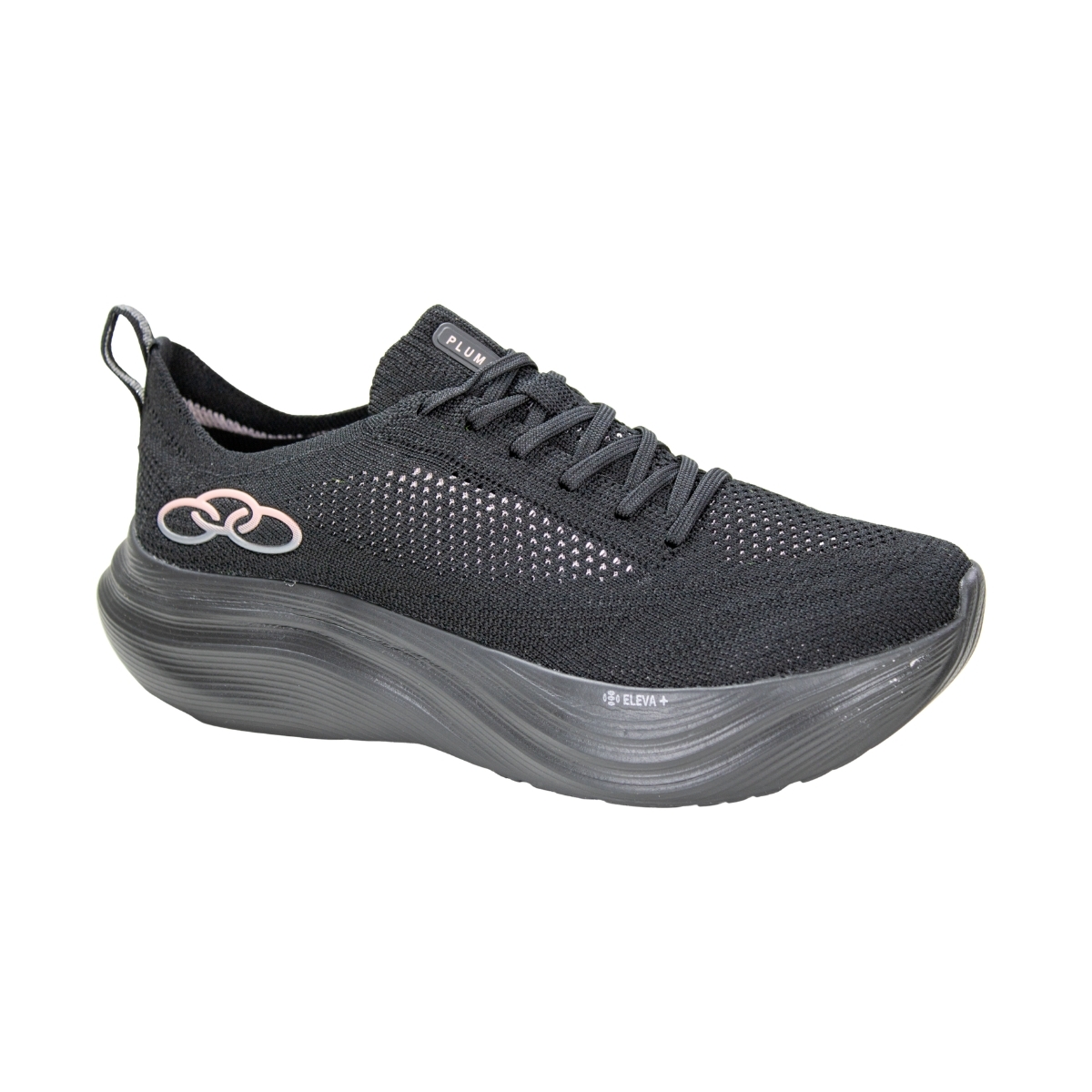 Tênis Feminino Olympikus Pluma - PRETO/PRETO