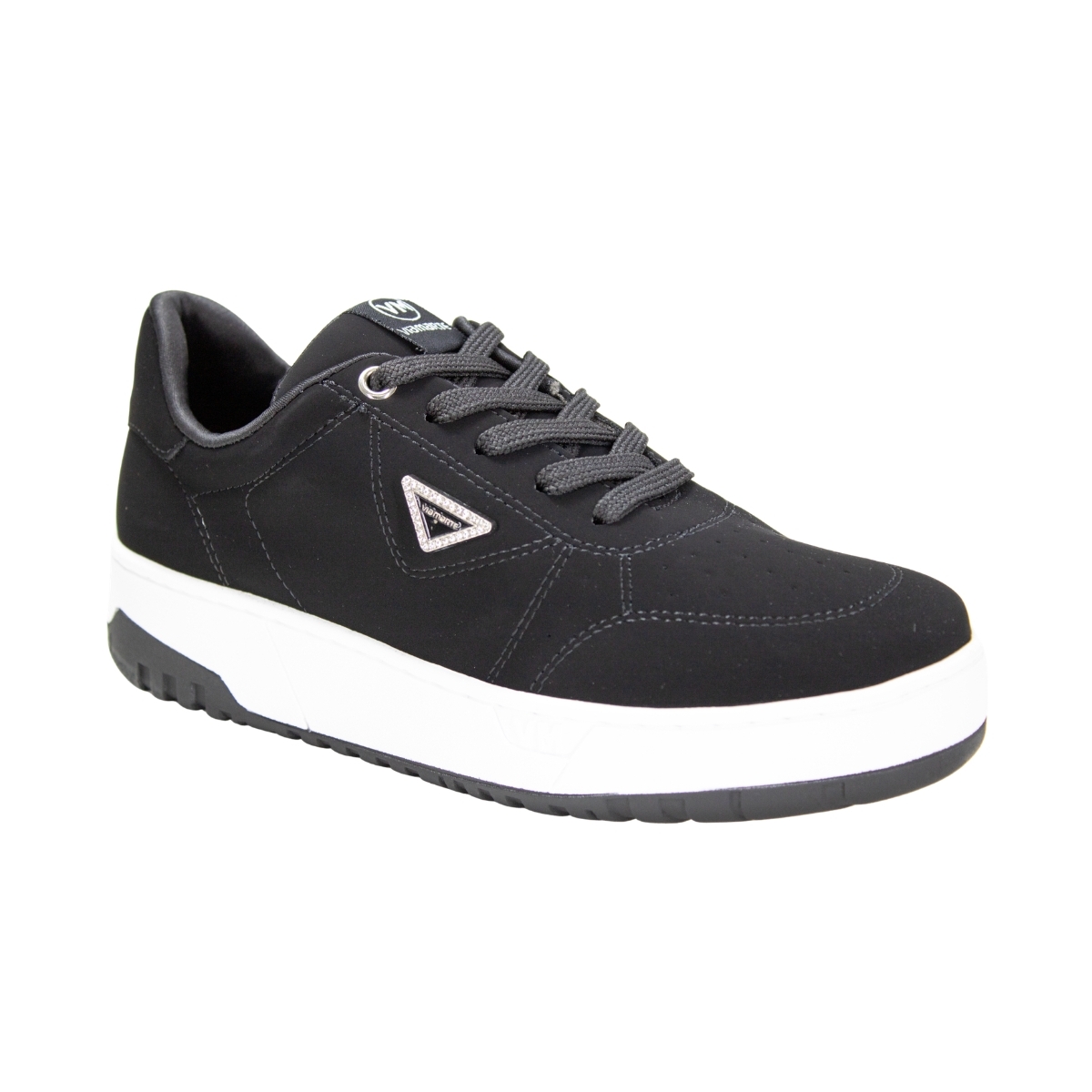 Tênis Feminino Via Marte Casual Nobuck - PRETO