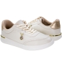 Tênis Feminino Modare Leve - BRANCO OFF/DOURADO