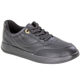  Tênis Feminino Modare Leve - PRETO/PRETO