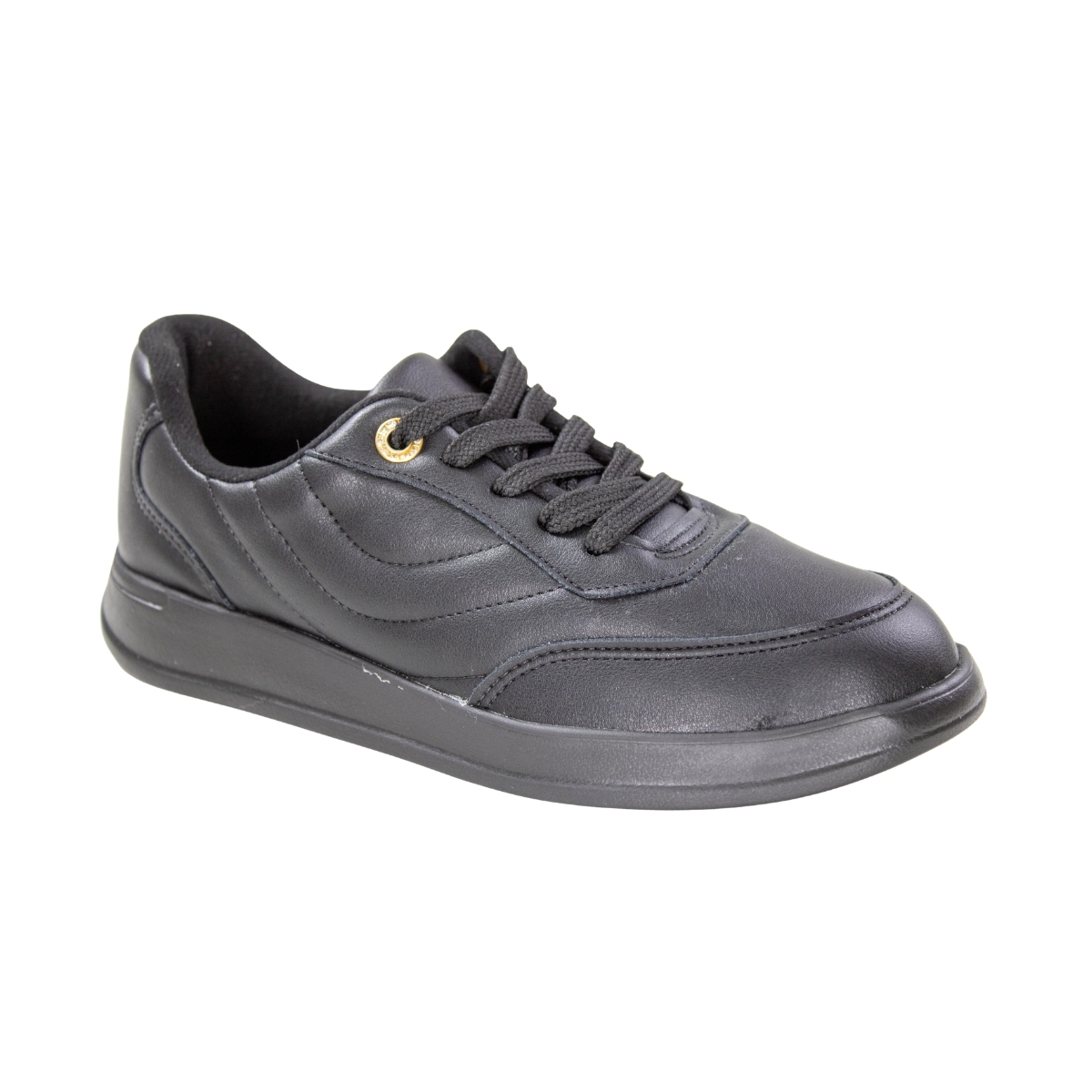  Tênis Feminino Modare Leve - PRETO/PRETO