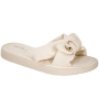 Tamanco Feminino Modare Rasteiro Laço  - CREME